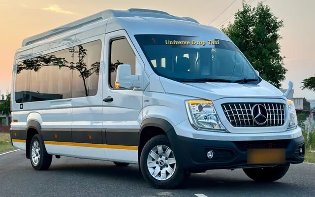 Force Urbania (12+1 seater luxury van) taxi in Coimbatore to Chennai – Universe Drop Taxi